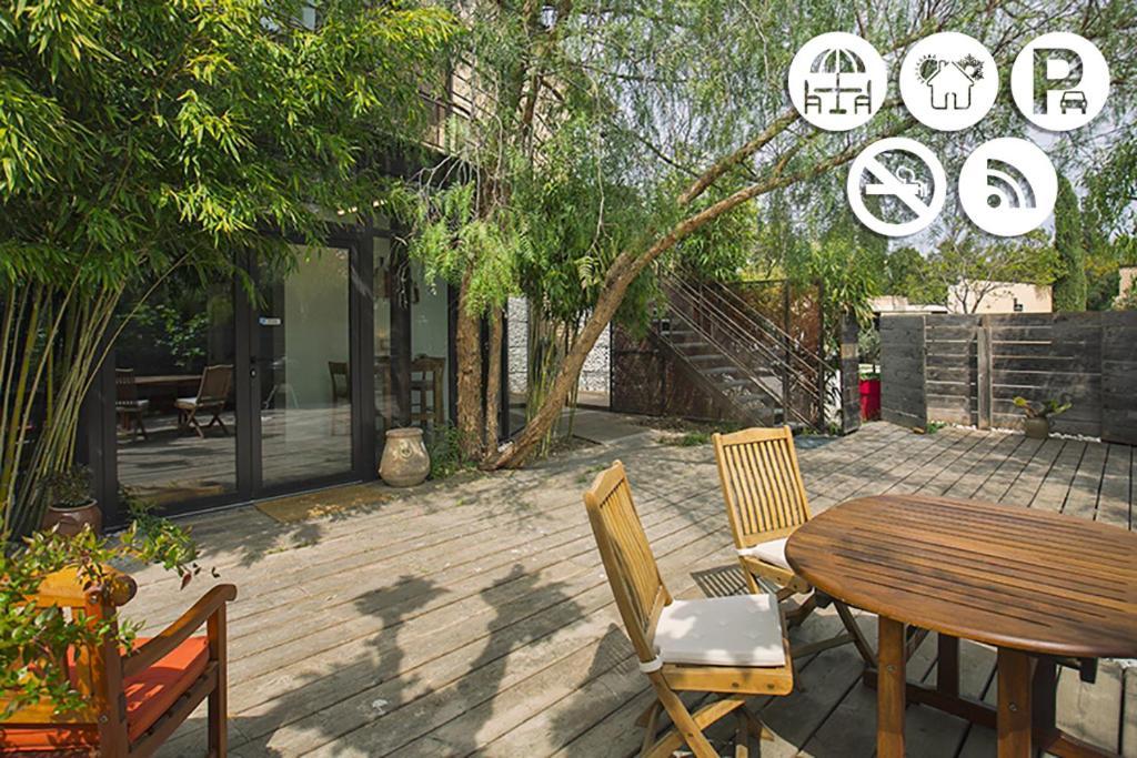 Les Aromatiques - Terrasse & Parking Prive A Villeneuve Les Avignon - Proche Golf Academy מראה חיצוני תמונה